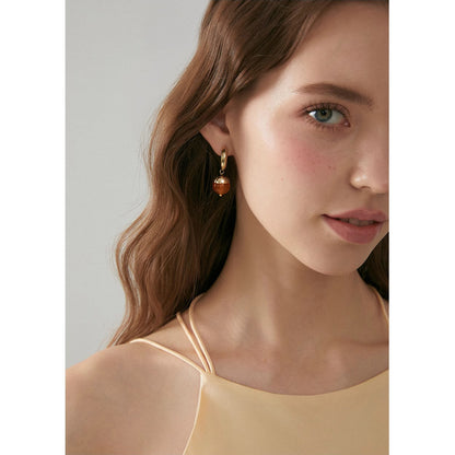 Lucky Pine Cone Earrings