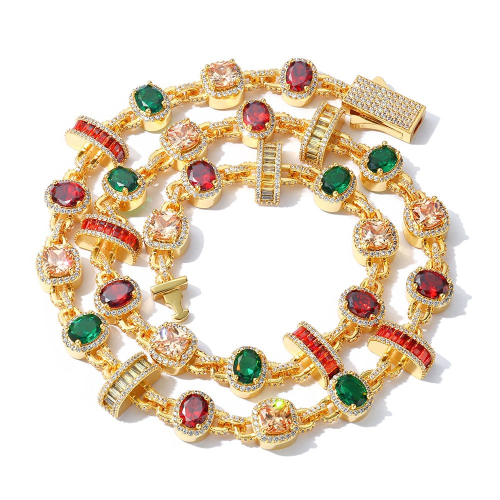 Colorful Jewelry Tennis Chain