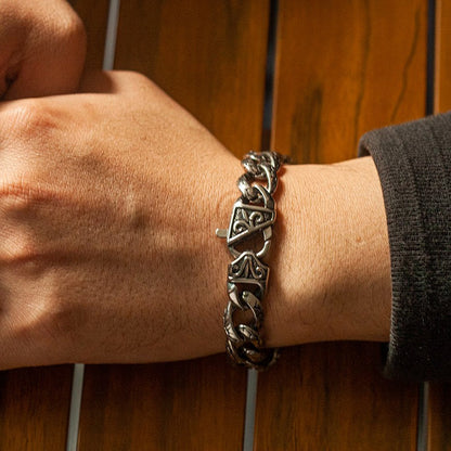 Snake Pattern Cuban Chain