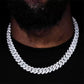 5A Zircon Cuban Chain Necklace