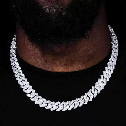 5A Zircon Cuban Chain Necklace