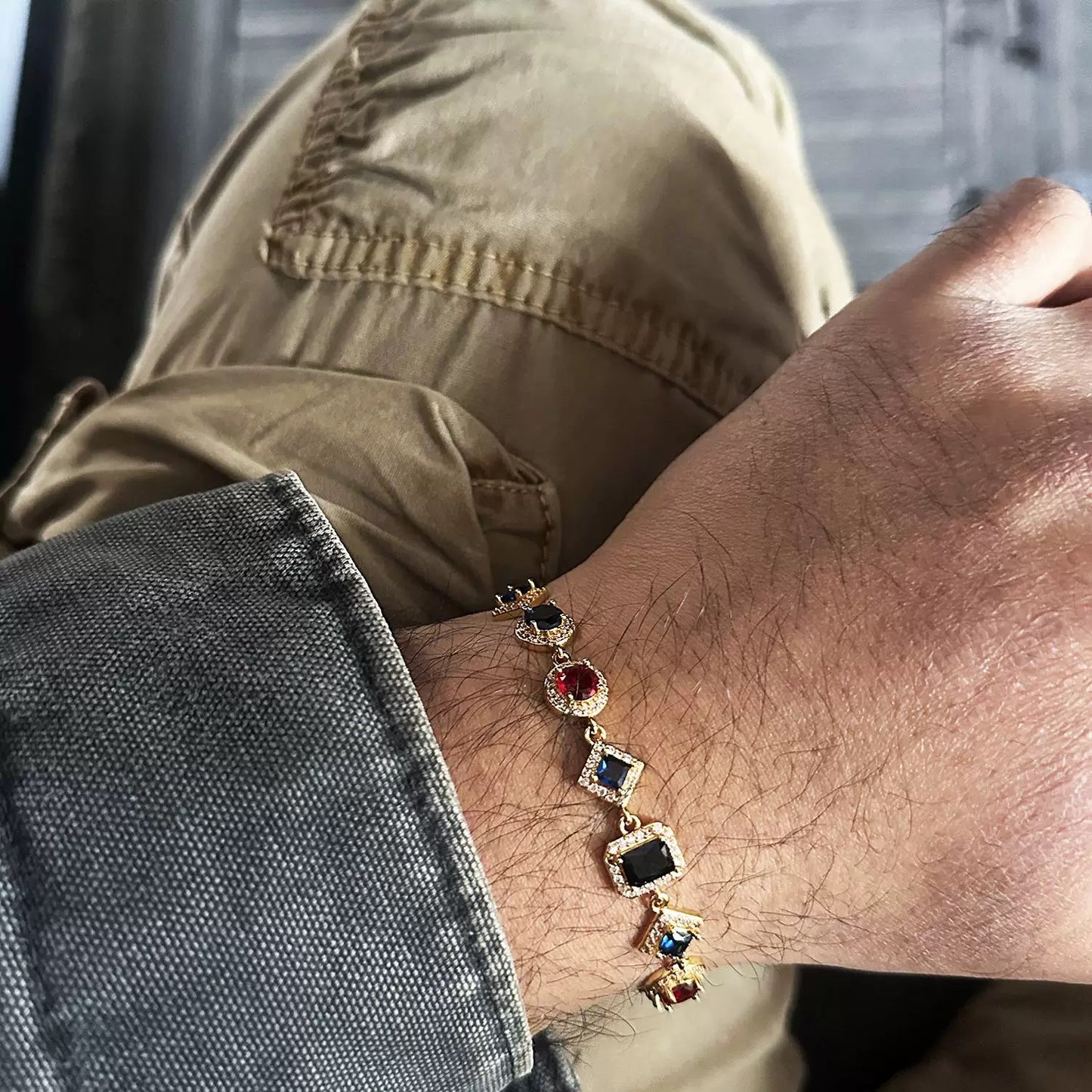 Hip-Hop Zircon Bracelet