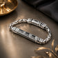 Vintage Engraved Woven Bracelet