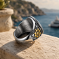 Nautical Skull Signet Ring