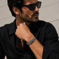 Sterling Silver Engraved Cuban Bracelet