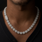 Iced Out Square Tennis Chain