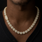 Iced Out Square Tennis Chain