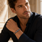 Vintage Engraved Woven Bracelet