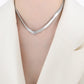 Elegant Cuban Diamond Necklace