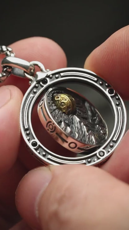 Mountain and Sea Necklace